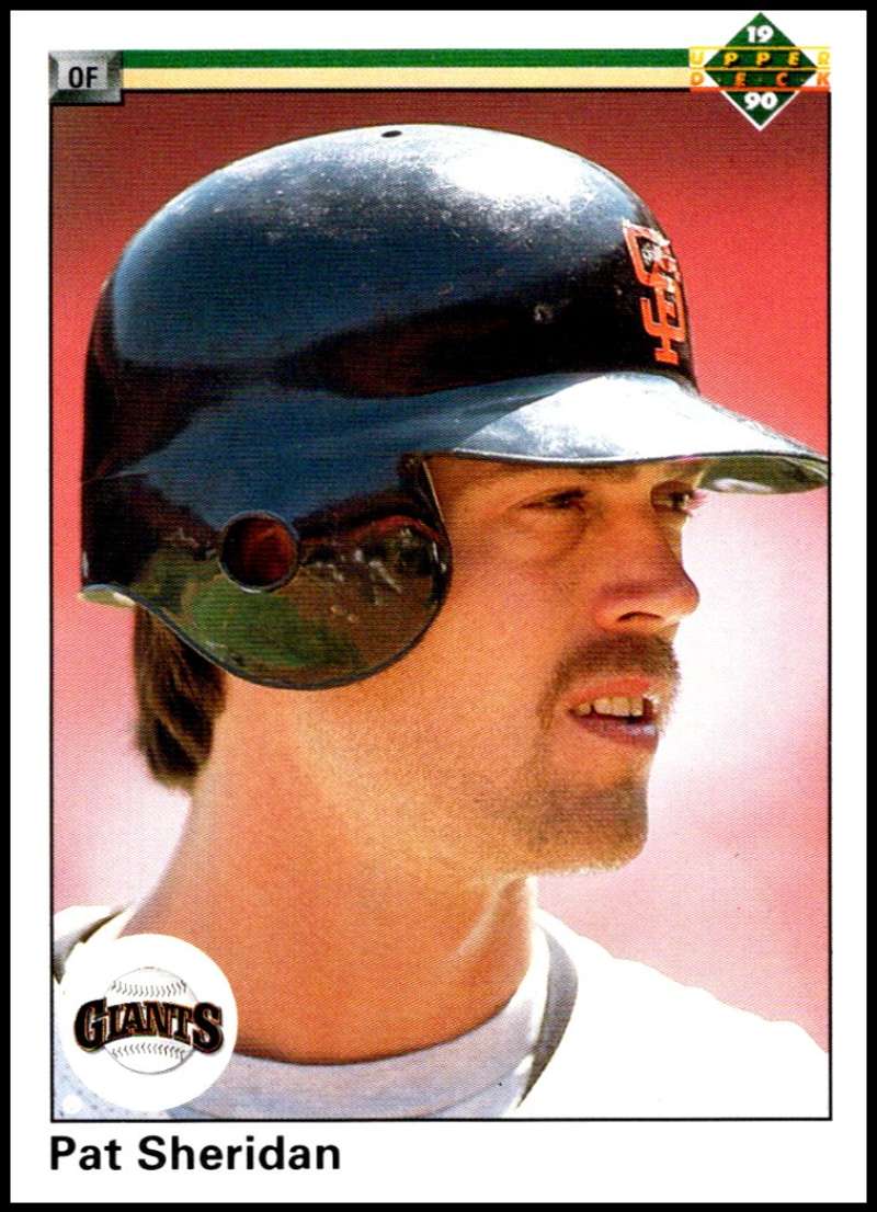 1990 Upper Deck Baseball #460 Pat Sheridan San Francisco Giants Image 1
