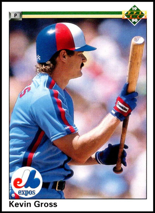 1990 Upper Deck Baseball #468 Kevin Gross  Montreal Expos  Image 1