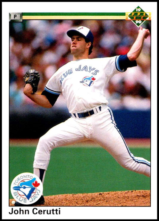 1990 Upper Deck Baseball #485 John Cerutti  Toronto Blue Jays  Image 1