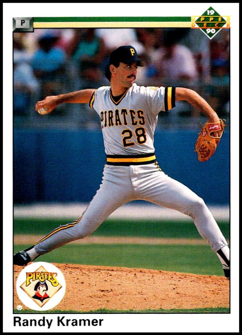 1990 Upper Deck Baseball #519 Randy Kramer UER Pittsburgh Pirates Image 1