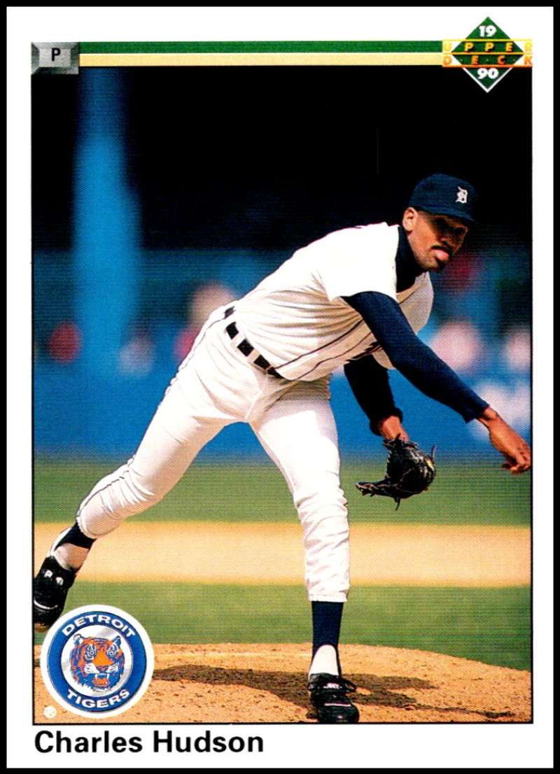1990 Upper Deck Baseball #520 Charles Hudson Detroit Tigers Image 1