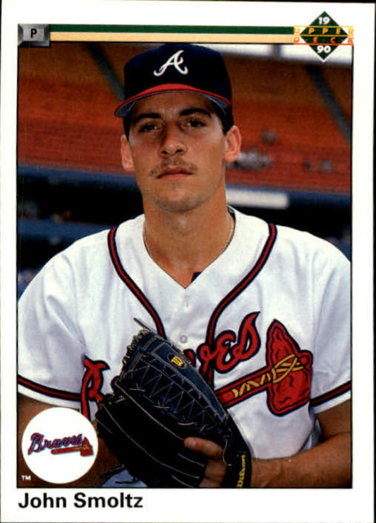 1990 Upper Deck Baseball #535 John Smoltz  Atlanta Braves  Image 1