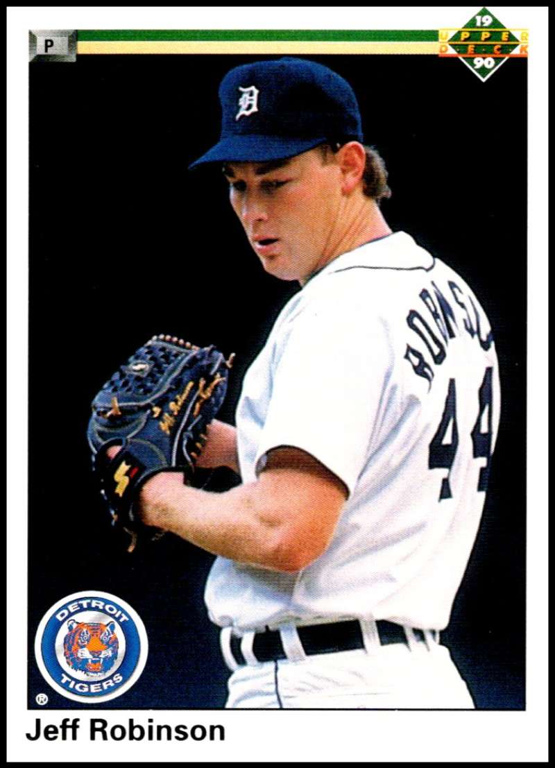 1990 Upper Deck Baseball #552 Jeff Robinson Detroit Tigers Image 1
