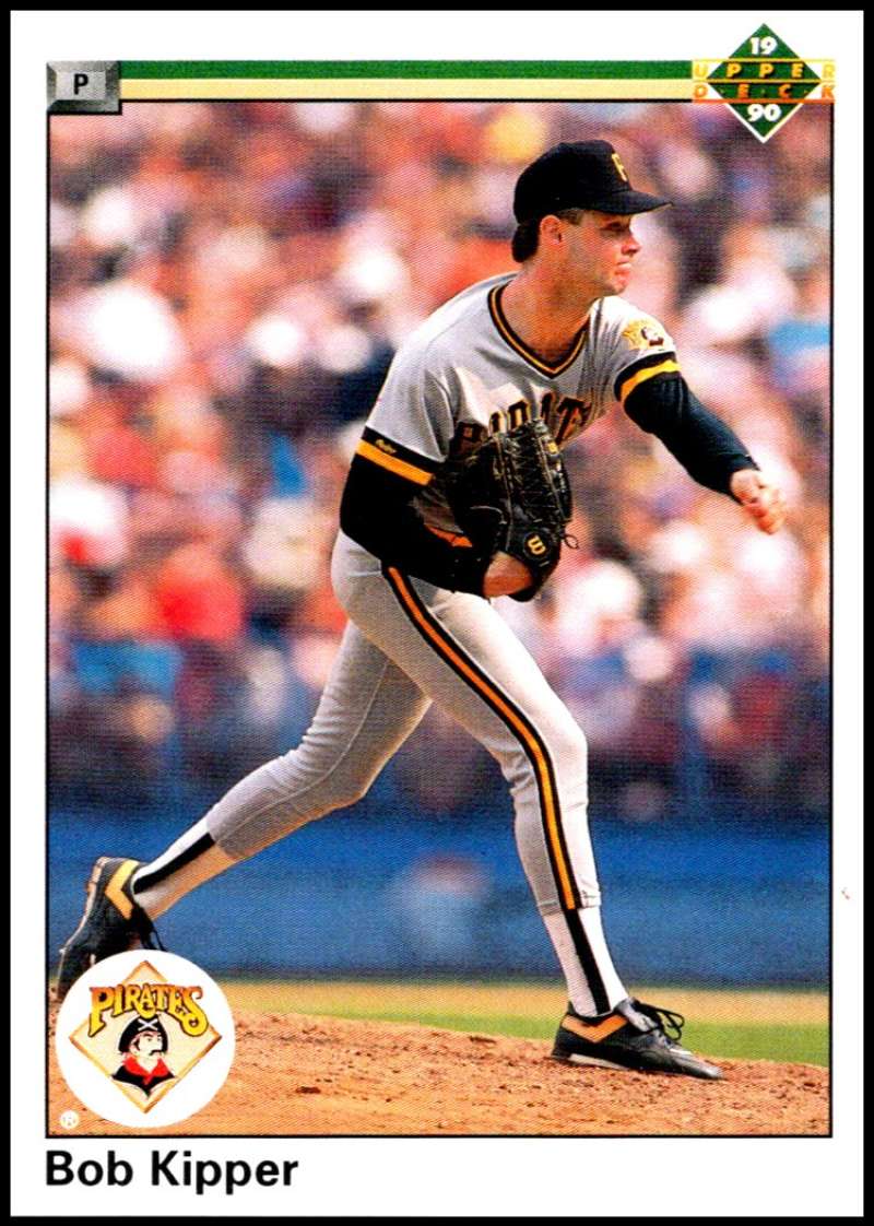 1990 Upper Deck Baseball #560 Bob Kipper Pittsburgh Pirates Image 1