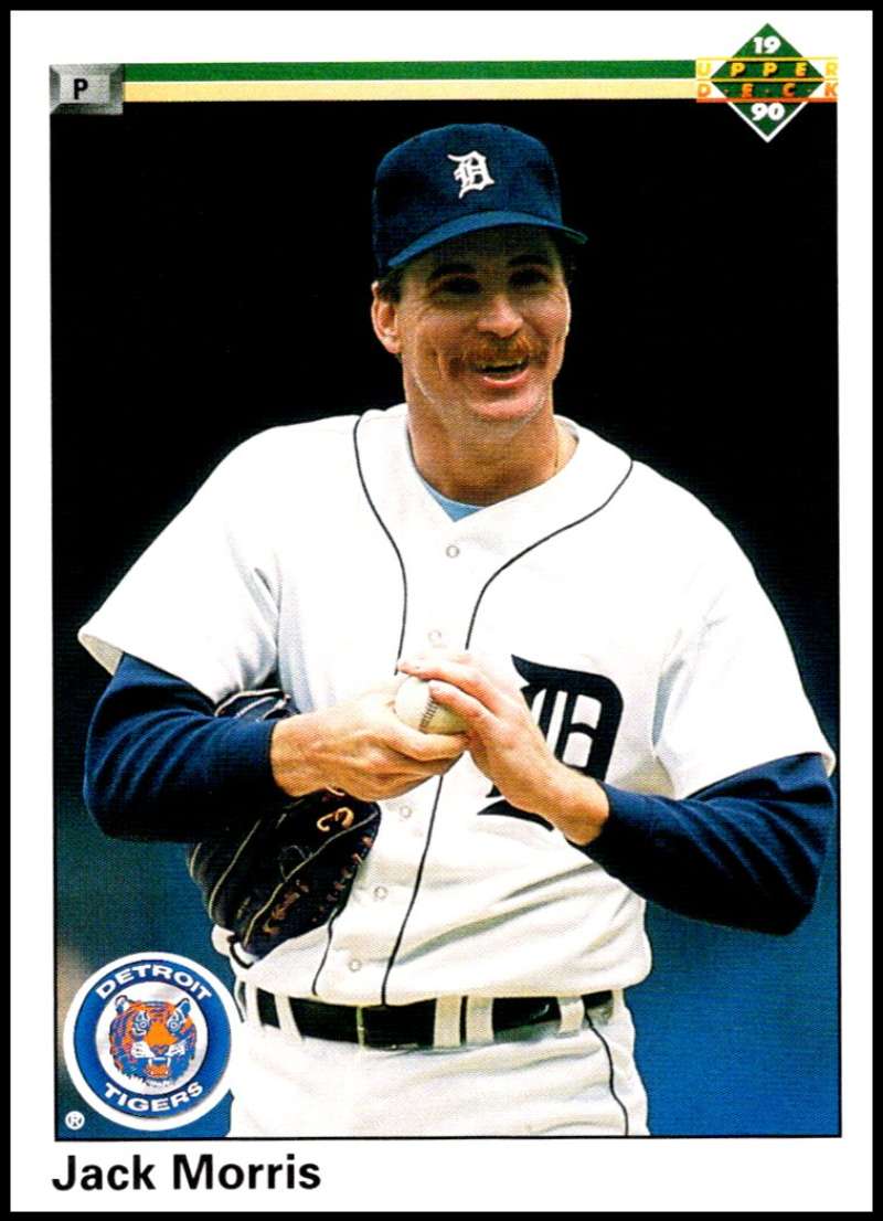 1990 Upper Deck Baseball #573 Jack Morris Detroit Tigers Image 1