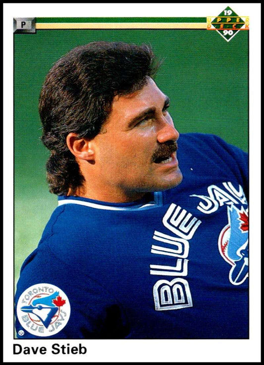 1990 Upper Deck Baseball #605 Dave Stieb  Toronto Blue Jays  Image 1