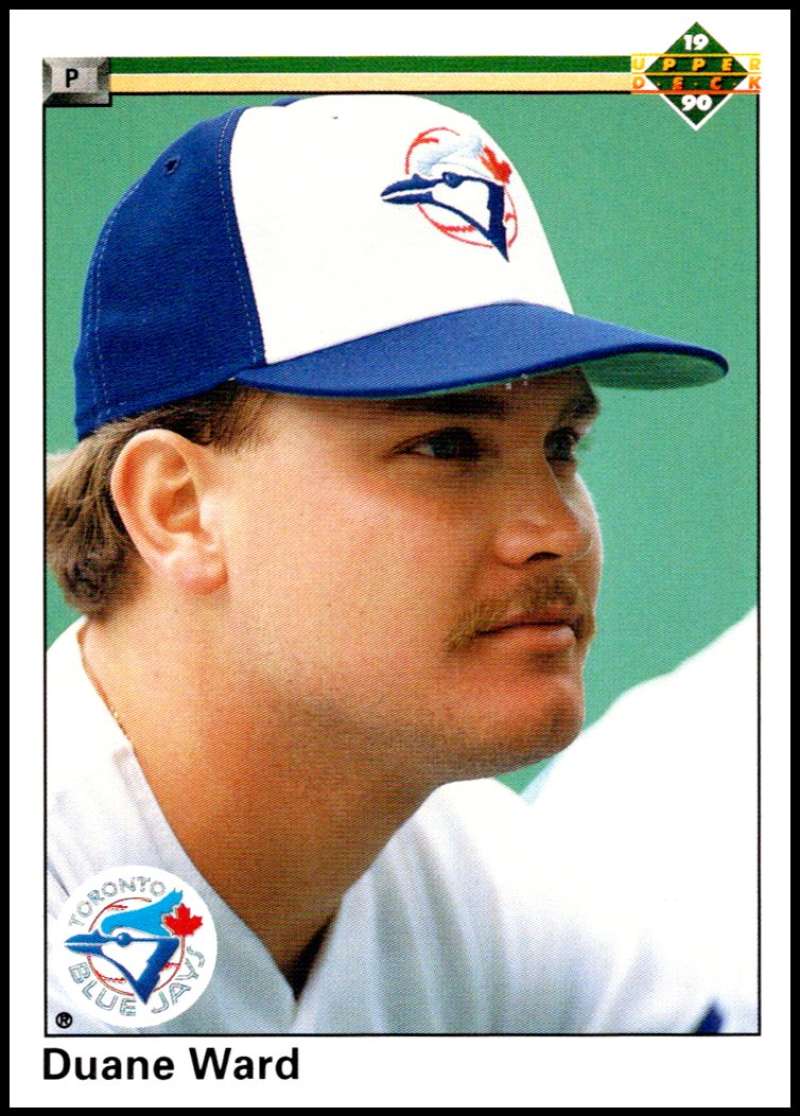 1990 Upper Deck Baseball #653 Duane Ward Toronto Blue Jays Image 1