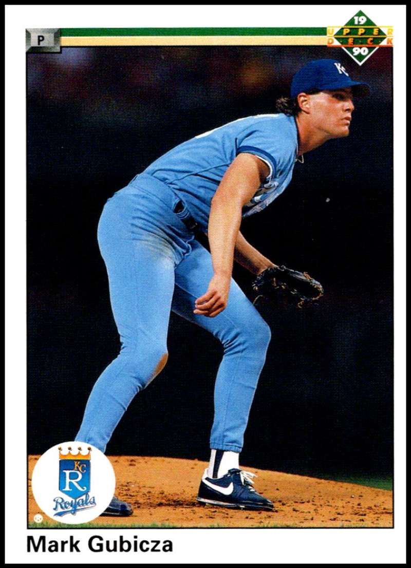 1990 Upper Deck Baseball #676 Mark Gubicza Kansas City Royals Image 1