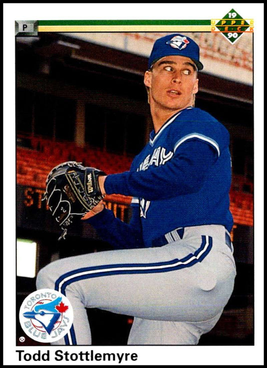 1990 Upper Deck Baseball #692 Todd Stottlemyre  Toronto Blue Jays  Image 1
