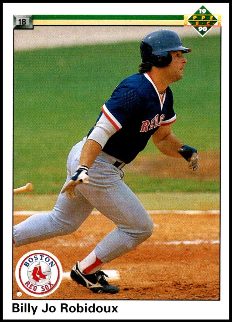 1990 Upper Deck Baseball #782 Billy Joe Robidoux Boston Red Sox Image 1