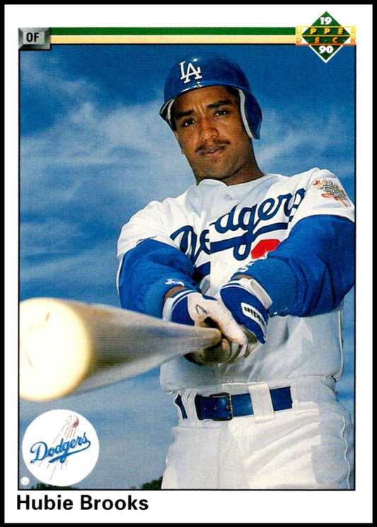 1990 Upper Deck Baseball #791 Hubie Brooks  Los Angeles Dodgers  Image 1