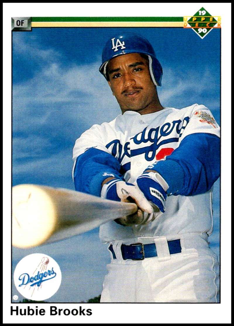 1990 Upper Deck Baseball #791 Hubie Brooks Los Angeles Dodgers Image 1