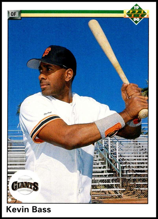 1990 Upper Deck Baseball #793 Kevin Bass  San Francisco Giants  Image 1