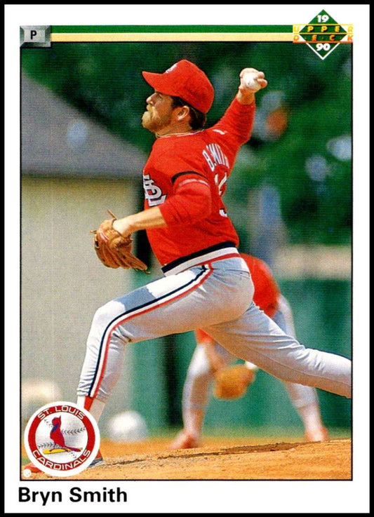 1990 Upper Deck Baseball #794 Bryn Smith  St. Louis Cardinals  Image 1