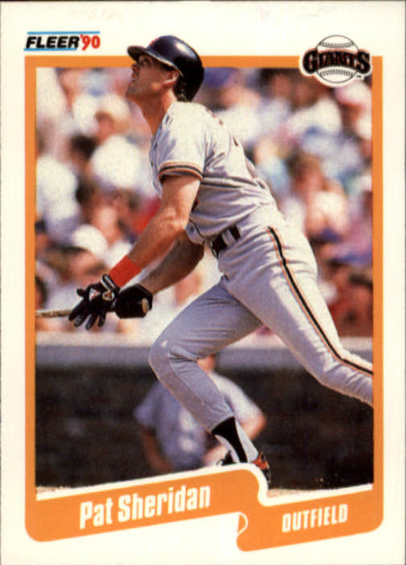 1990 Fleer Baseball #71 Pat Sheridan San Francisco Giants Image 1