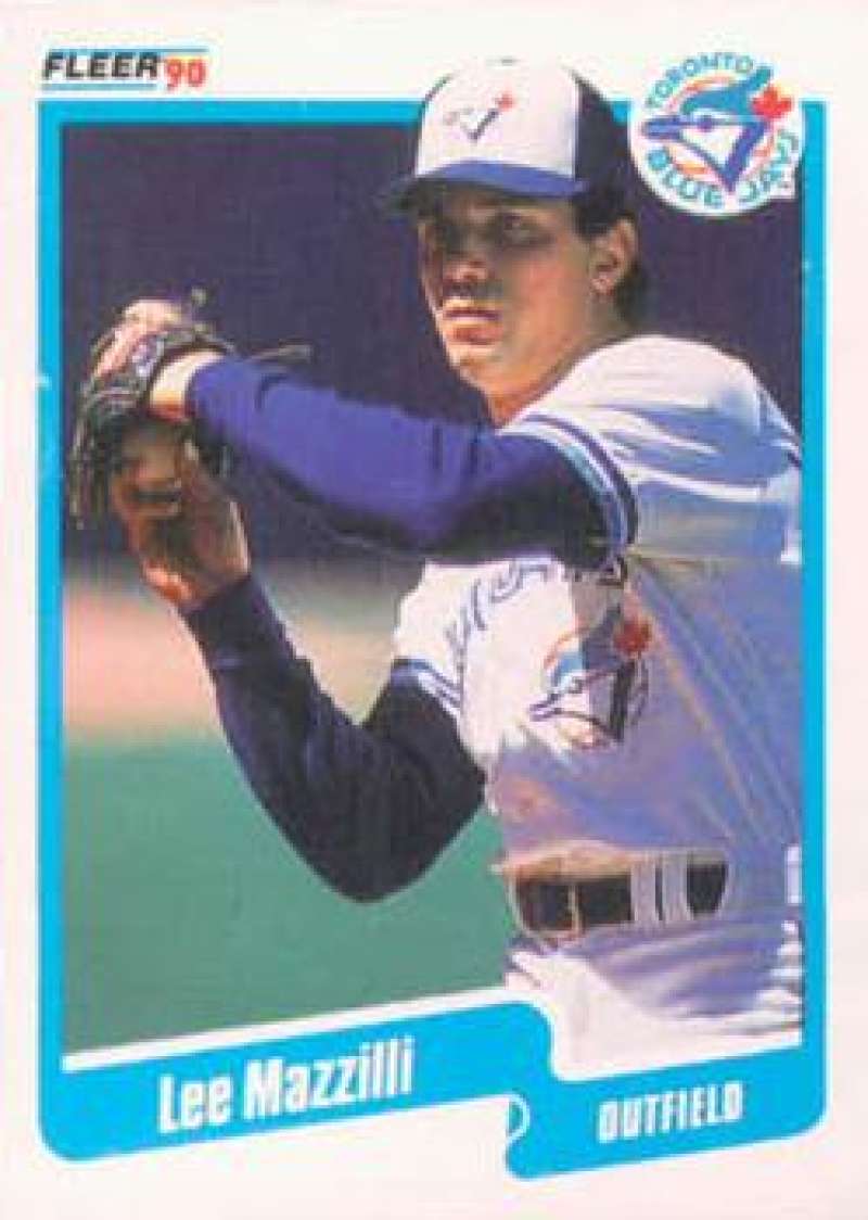 1990 Fleer Baseball #88 Lee Mazzilli Toronto Blue Jays Image 1