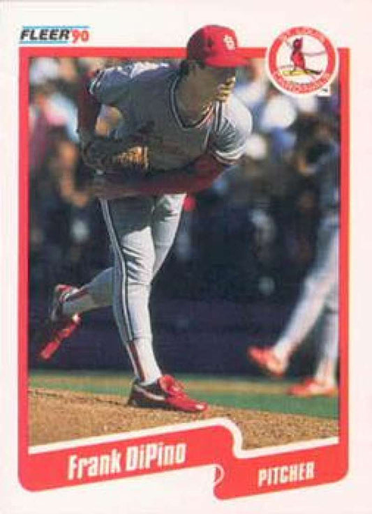 1990 Fleer Baseball #249 Frank DiPino  St. Louis Cardinals  Image 1