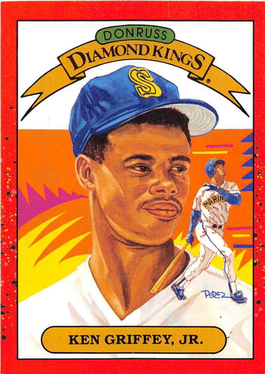 1990 Donruss Baseball  #4 Ken Griffey Jr. DK  Seattle Mariners  Image 1
