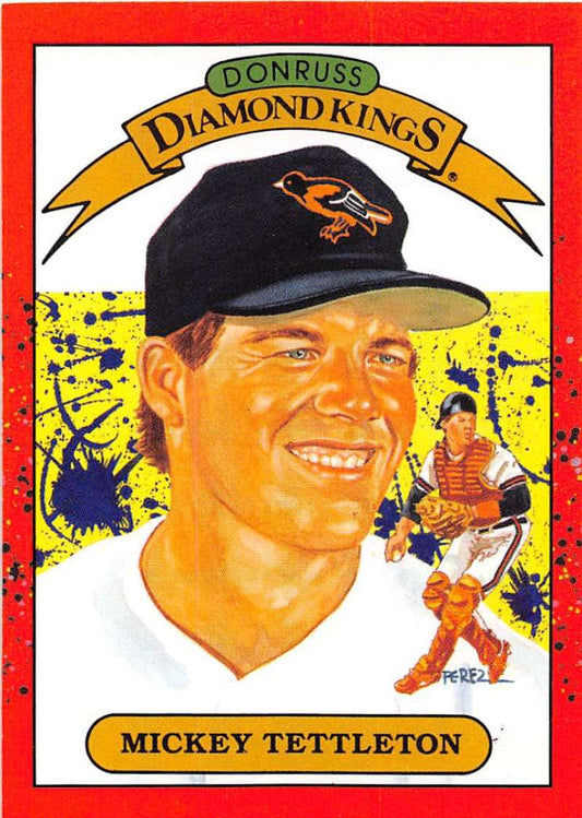 1990 Donruss Baseball  #5 Mickey Tettleton DK  Baltimore Orioles  Image 1