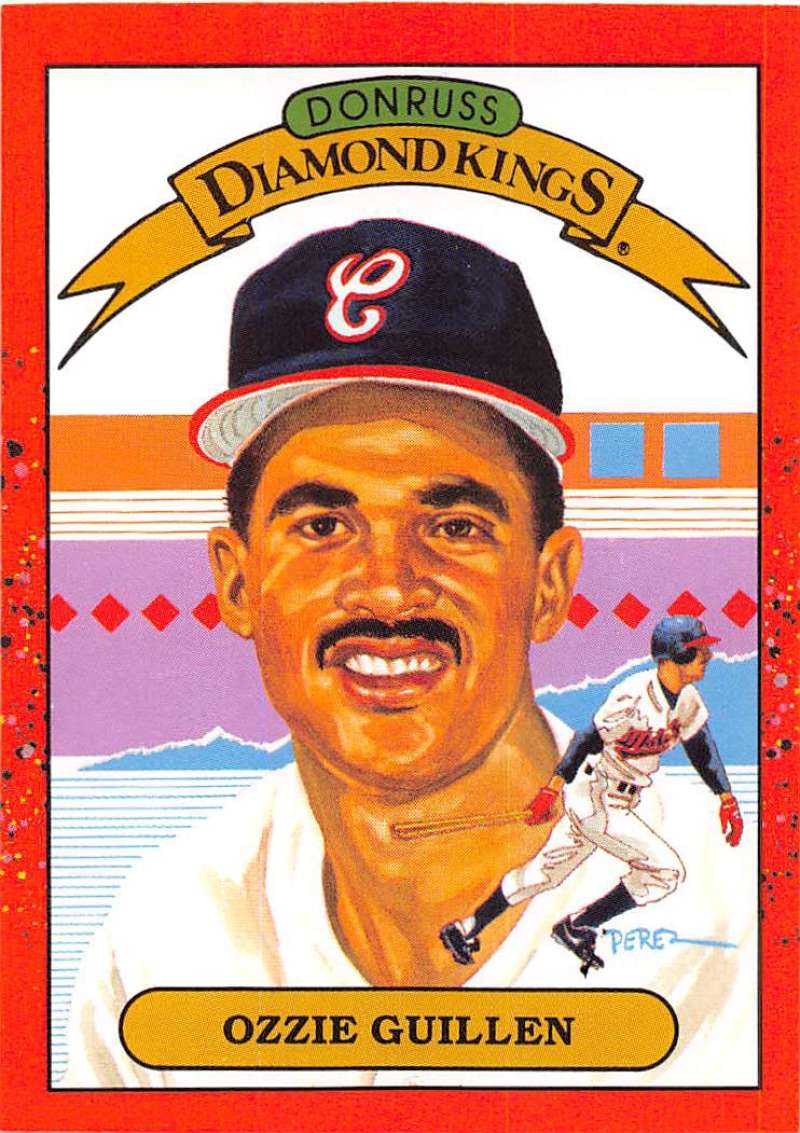 1990 Donruss Baseball #15 Ozzie Guillen DK Chicago White Sox Image 1