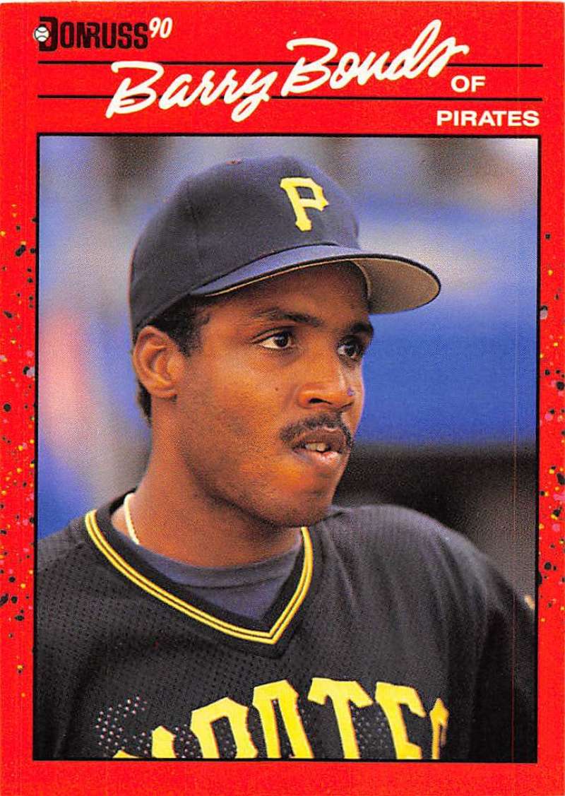 1990 Donruss Baseball #126 Barry Bonds Pittsburgh Pirates Image 1