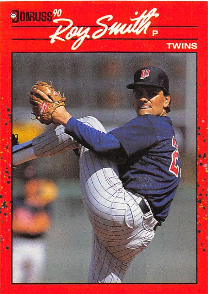 1990 Donruss Baseball #273 Roy Smith Minnesota Twins Image 1