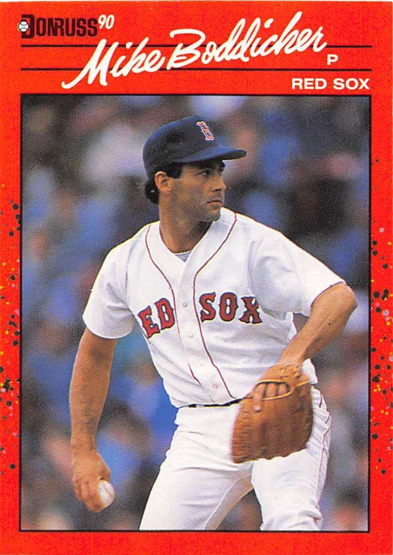 1990 Donruss Baseball #280 Mike Boddicker Boston Red Sox Image 1