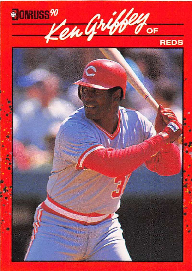 1990 Donruss Baseball #469 Ken Griffey Sr. Cincinnati Reds Image 1