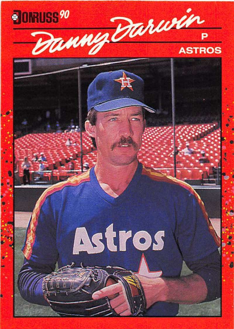 1990 Donruss Baseball #561 Danny Darwin Houston Astros Image 1