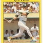 1991 Fleer Baseball #21 Jamie Quirk  Oakland Athletics  Image 1