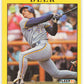 1991 Fleer Baseball #580 Rob Deer  Milwaukee Brewers  Image 1