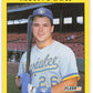 1991 Fleer Baseball #589 Tim McIntosh  Milwaukee Brewers  Image 1