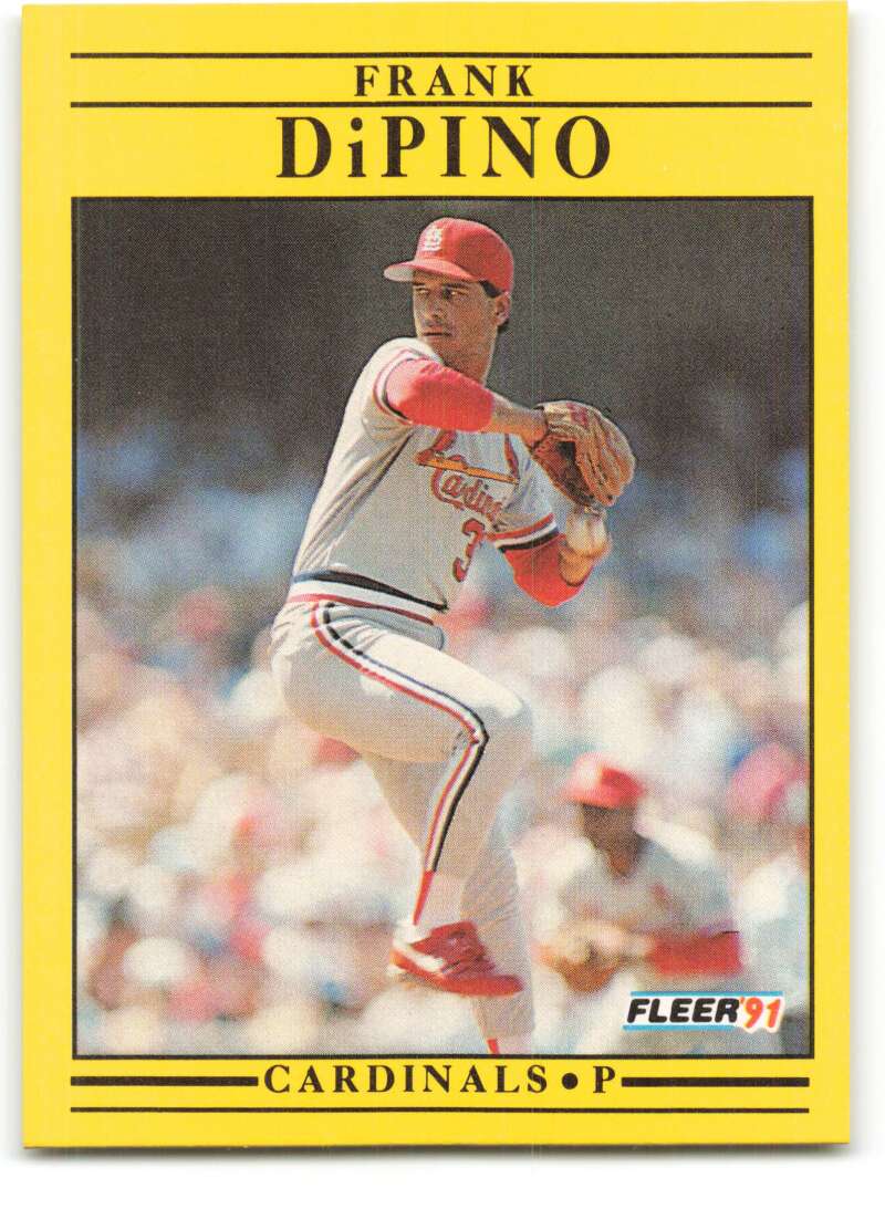 1991 Fleer Baseball #632 Frank DiPino St. Louis Cardinals Image 1