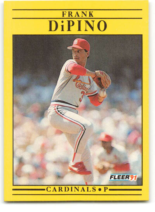 1991 Fleer Baseball #632 Frank DiPino  St. Louis Cardinals  Image 1