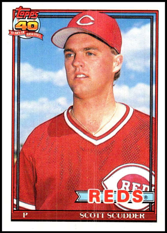 1991 Topps #712 Ricky Jordan Baseball Philadelphia Phillies  Image 1