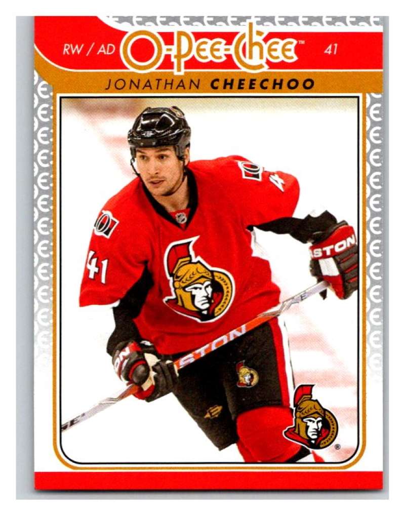 2009 O-Pee-Chee #686 Jonathan Cheechoo Ottawa Senators V94889 Image 1