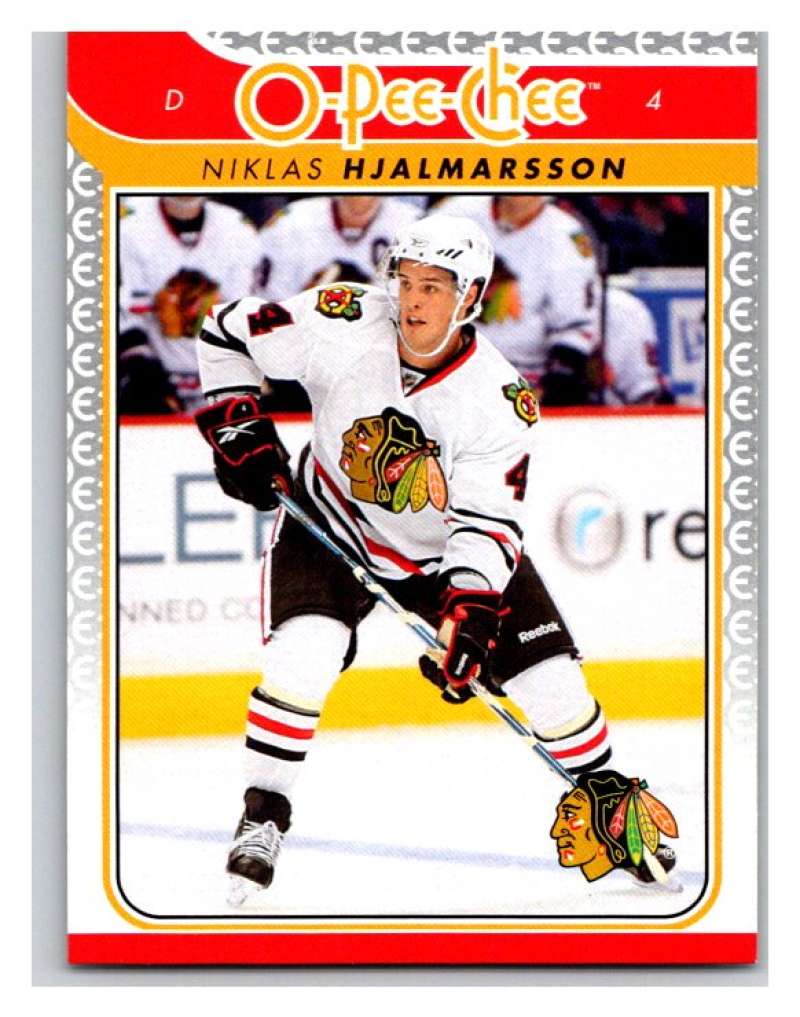 2009 O-Pee-Chee #709 Niklas Hjalmarsson Chicago Blackhawks V94890 Image 1