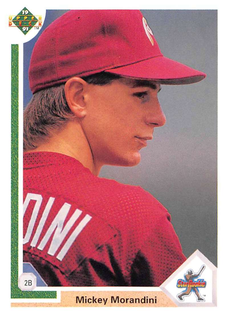 1991 Upper Deck Baseball #18 Mickey Morandini Philadelphia Phillies Image 1