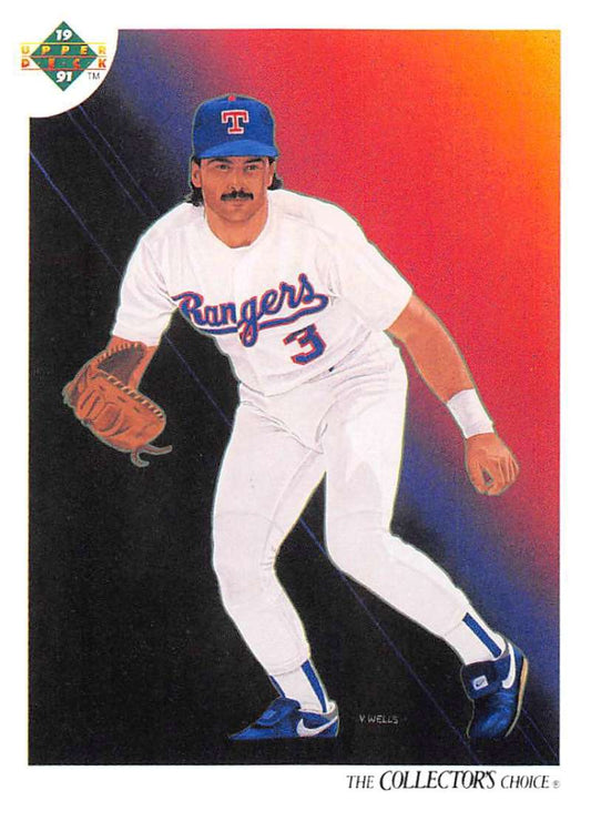 1991 Upper Deck Baseball #30 Rafael Palmeiro TC  Texas Rangers  Image 1