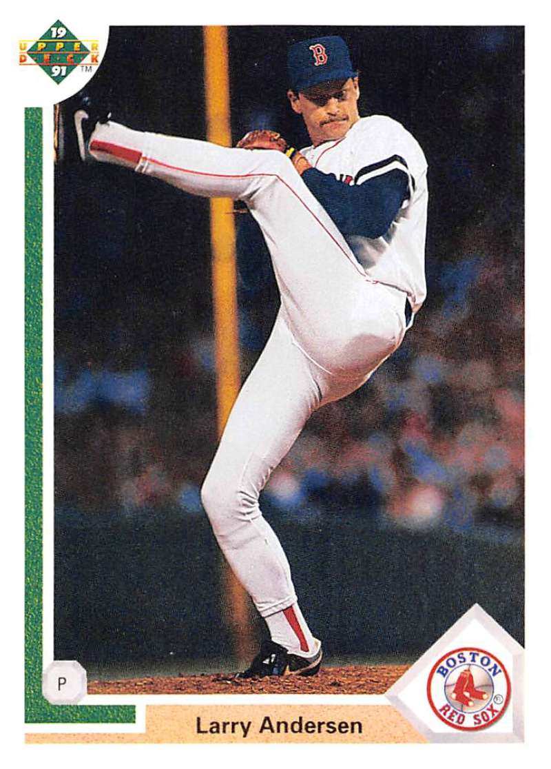 1991 Upper Deck Baseball #41 Larry Andersen Boston Red Sox Image 1