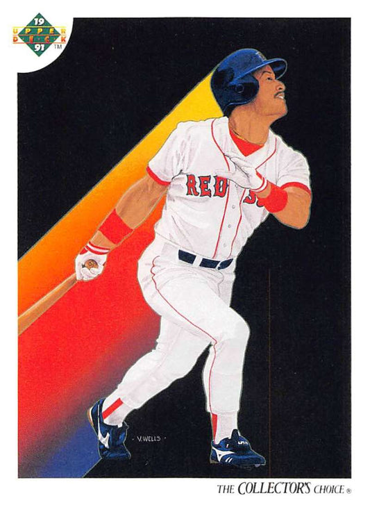 1991 Upper Deck Baseball #43 Mike Greenwell TC  Boston Red Sox  Image 1