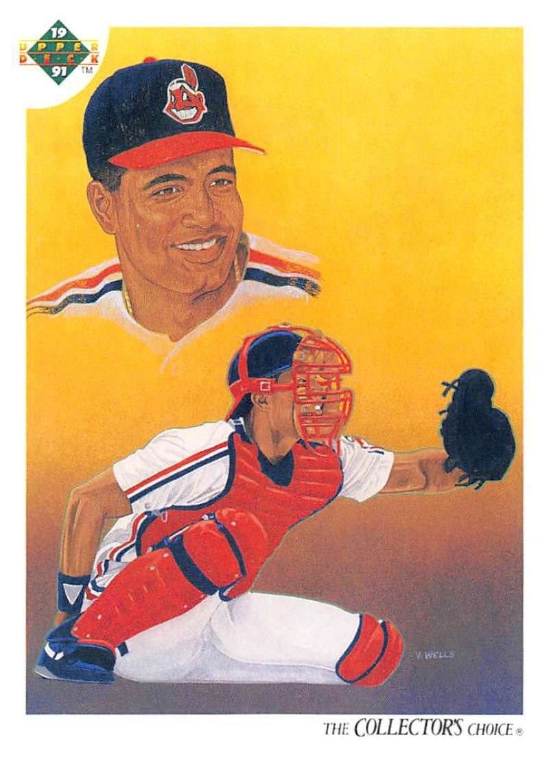 1991 Upper Deck Baseball #46 Sandy Alomar Jr. TC Cleveland Indians Image 1