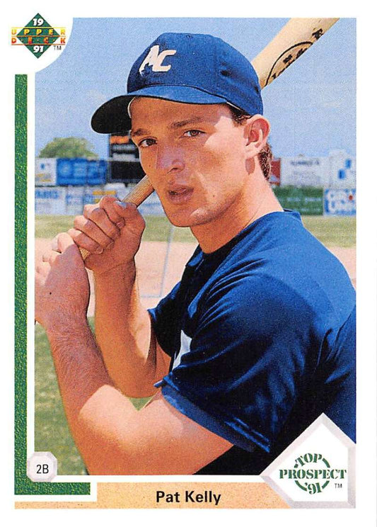 1991 Upper Deck Baseball #76 Pat Kelly  RC Rookie New York Yankees  Image 1