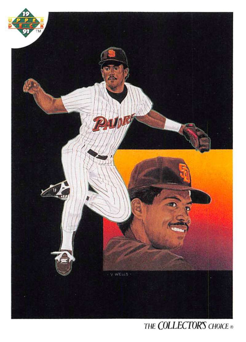1991 Upper Deck Baseball #80 Roberto Alomar TC San Diego Padres Image 1