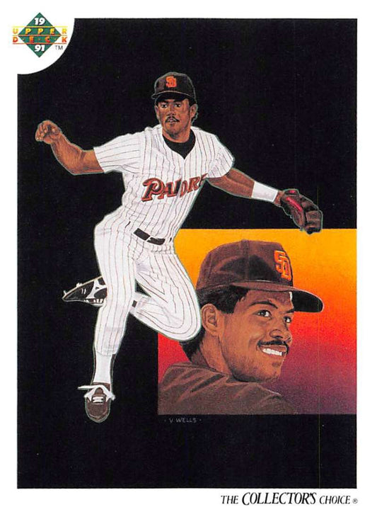 1991 Upper Deck Baseball #80 Roberto Alomar TC  San Diego Padres  Image 1