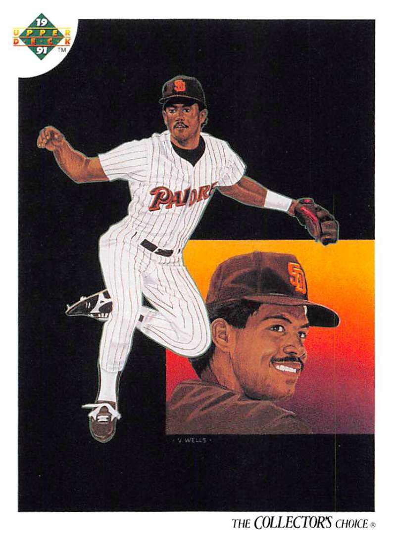 1991 Upper Deck Baseball #80 Roberto Alomar TC  San Diego Padres  Image 1