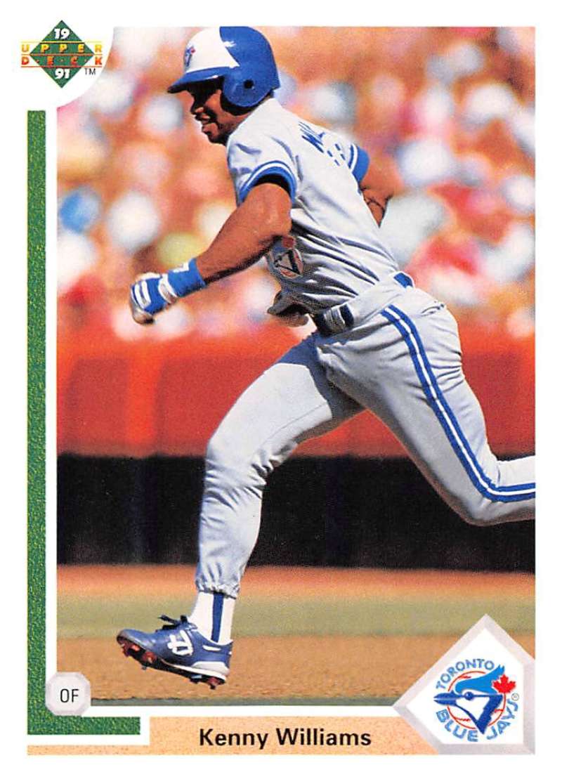 1991 Upper Deck Baseball #89 Kenny Williams Toronto Blue Jays Image 1
