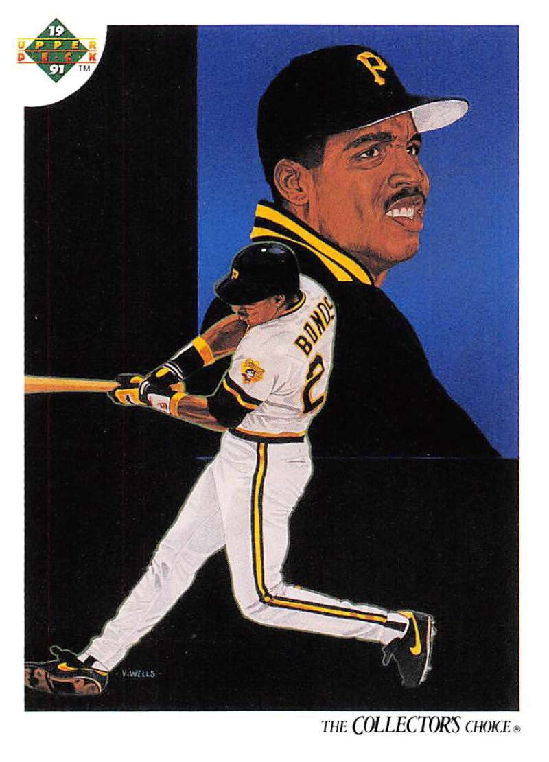 1991 Upper Deck Baseball #94 Barry Bonds TC Pittsburgh Pirates Image 1
