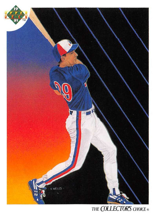 1991 Upper Deck Baseball #96 Tim Wallach TC  Montreal Expos  Image 1