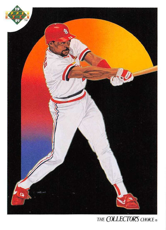 1991 Upper Deck Baseball #98 Pedro Guerrero TC  St. Louis Cardinals  Image 1